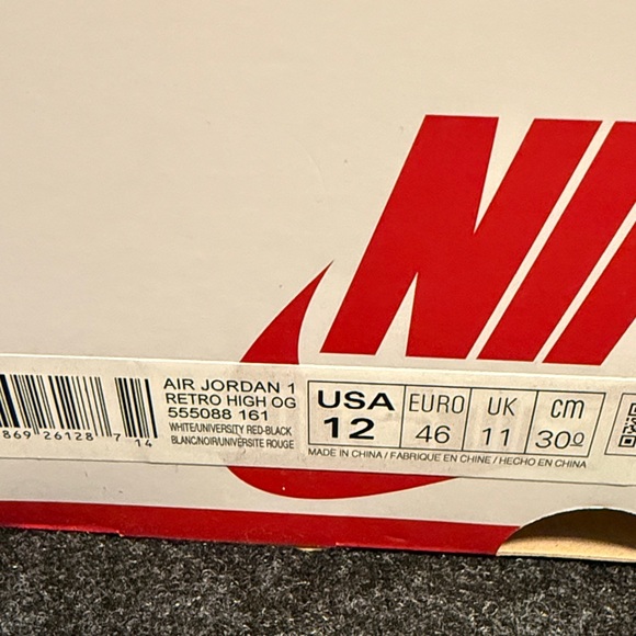 Jordan 1 Retro High OG Heritage